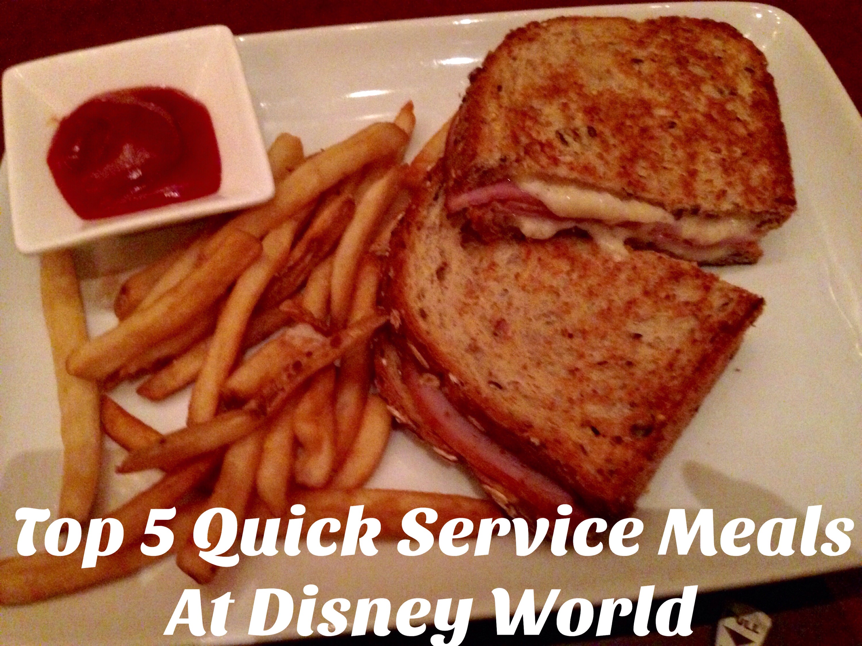 What Is A Quick Service Meal At Disney World